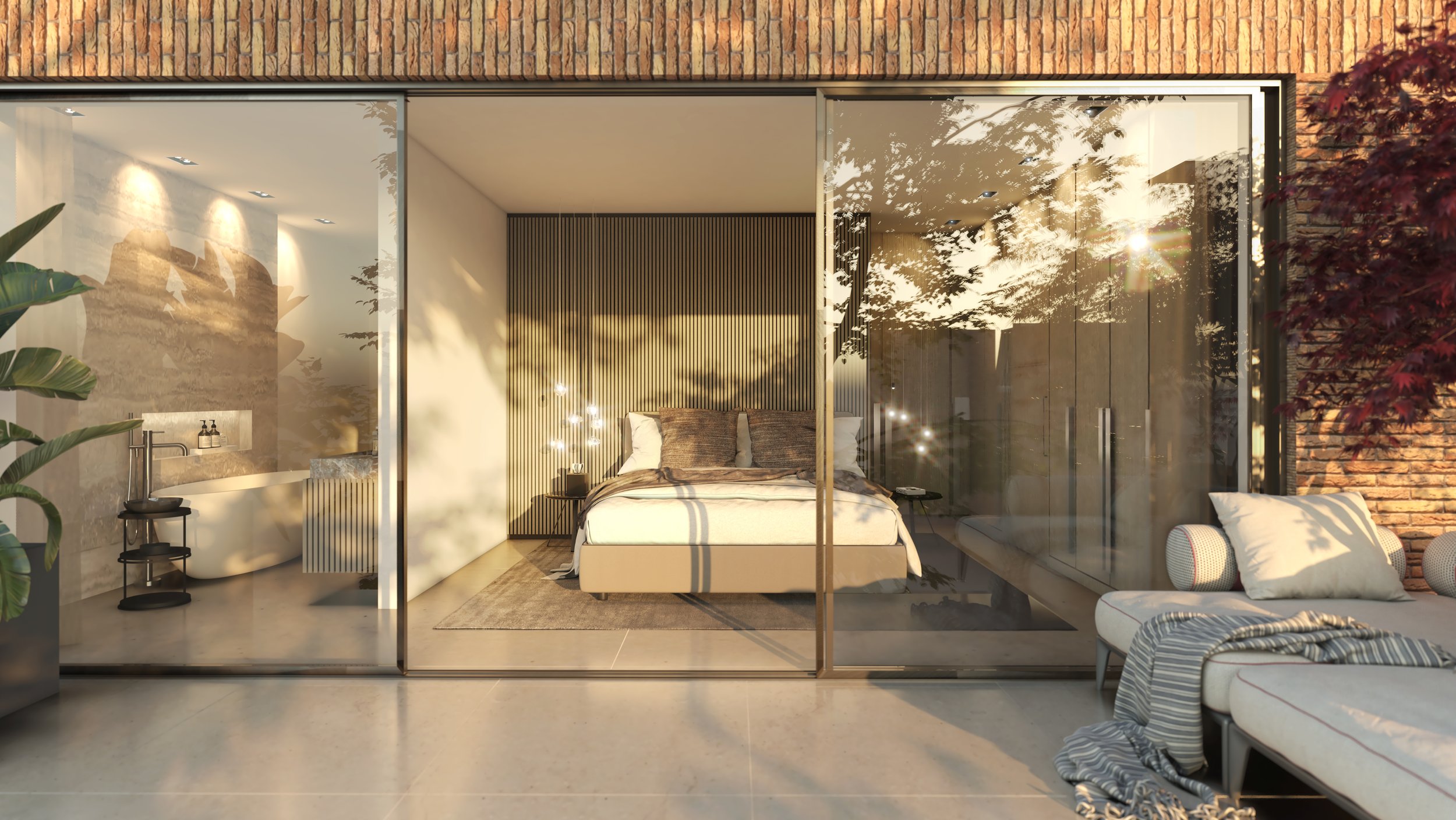Oranje Nassau Laan — master bedroom